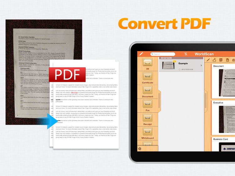 WorldScan HD - Scan Documents & PDF