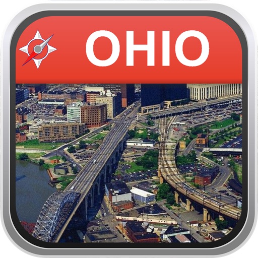 Offline Map Ohio, USA: City Navigator Maps