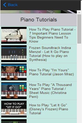 Piano Lessons And Helpful Tips screenshot 4