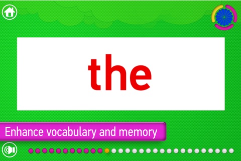 KIDDY SIGHT WORDS AMERICAN ENGLISH: reading game for kids screenshot 2
