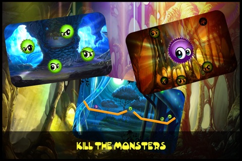 Angry Monster Ball: An Extreme Puzzle War screenshot 2