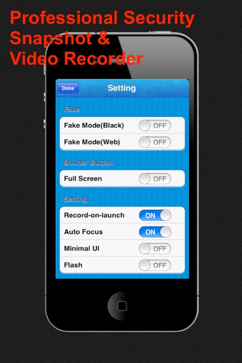 Hidden Camera Free - Snapshot & Video Recorder screenshot-3