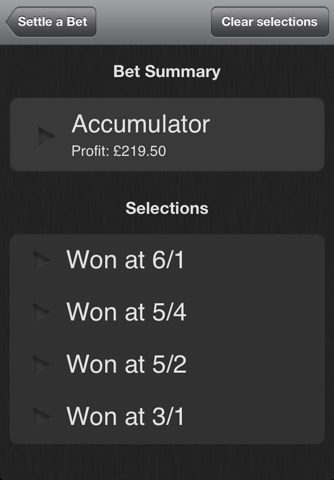 Bet Settler - Betting Calc screenshot 3