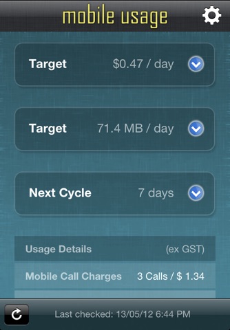 Optus Mobile Usage screenshot 3