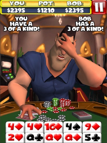 Poker With Bob HD screenshot 2