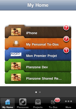 iPlanzone screenshot 2