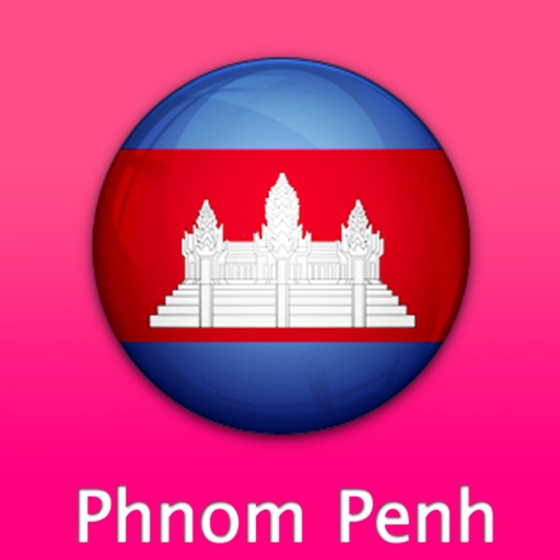 Phnom Penh Travel Map (Cambodia) icon