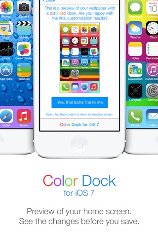 Color Dock for iOS7 - Pimp Out and Change Dock Color screenshot 4