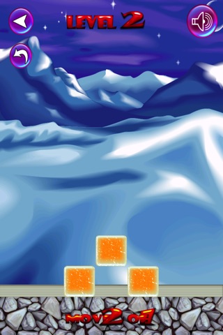Rainbow Ice Cube Party Tray Stacking Game screenshot 4