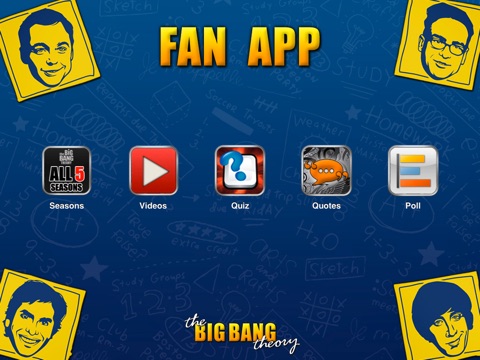 The Big Bang Theory Fan App на iPad