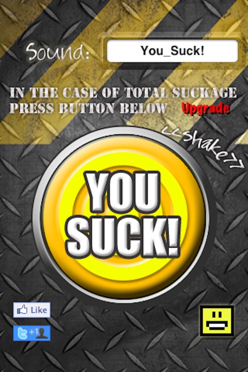 You Suck! Button