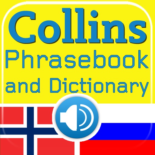 Collins Norwegian<->Russian Phrasebook & Dictionary with Audio icon