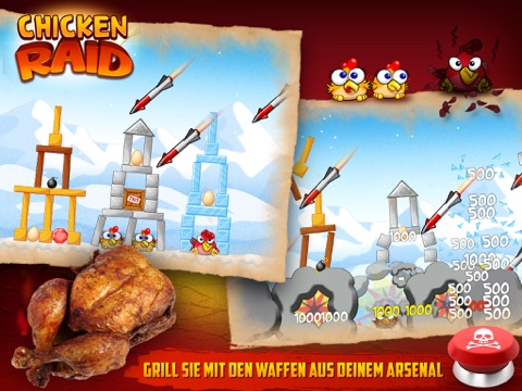 Chicken Raid HD screenshot 3