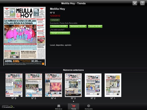 Melilla Hoy screenshot 2