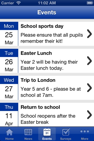 Clacton County High School screenshot 3