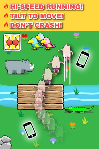 Speedy Pigs - WARM UP! screenshot 2