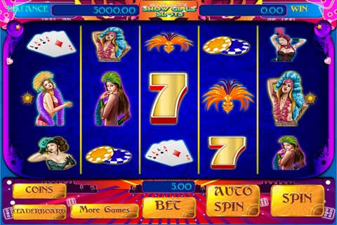 Show Girls 777 Slots FREE - Play and win Jackpot ! Go Ahead. Win big Payouts! screenshot 3