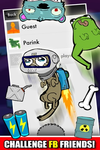 A Rabid Dog Space Rocket! FREE : The Super Jumping Jetpack Galaxy Game - By Dead Cool Apps screenshot 4