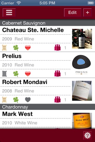 Wine Journal+ Pocket Edition screenshot 2