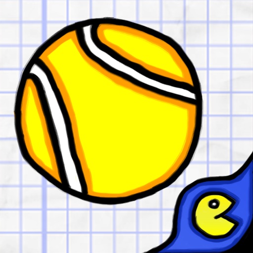 Glow Doodle Tennis 2 - Highly Addictive icon