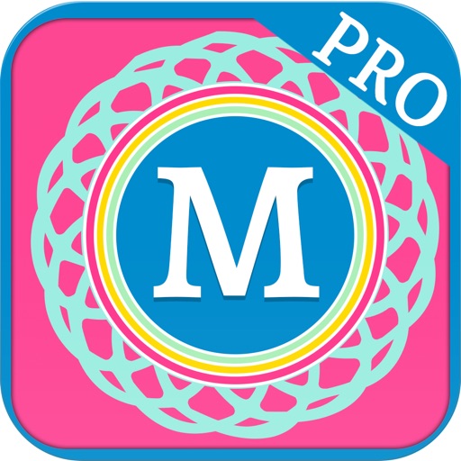 Monogram Maker Pro (Custom DIY Designer Wallpaper Background Font Editor) icon