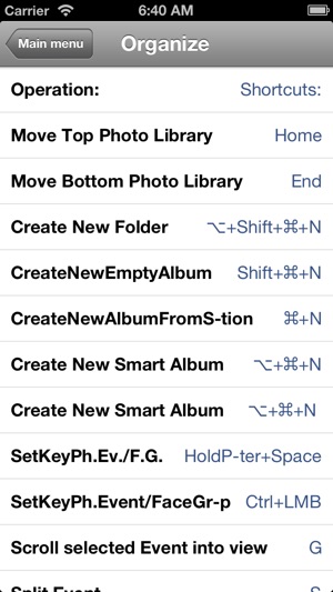 Shortcuts for iPhoto(圖4)-速報App