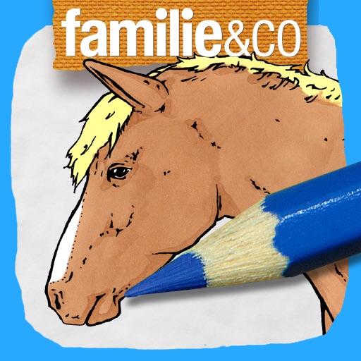 Malbuch Pferde iOS App