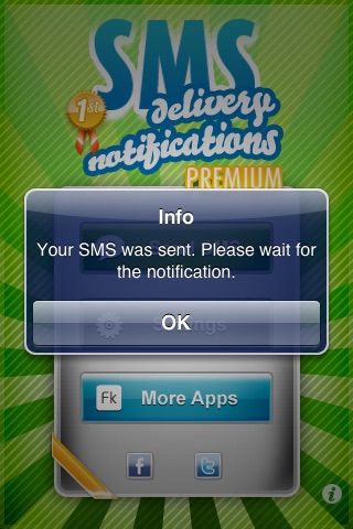 SMS Delivery Notifications Premium Pro screenshot 4