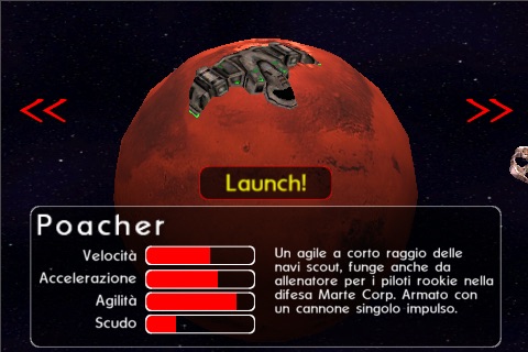 Mars Defender: Asteroids Space RPG screenshot 2