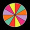 Ask the Wacky Wheel any question, swipe your finger to spin, and get your answer