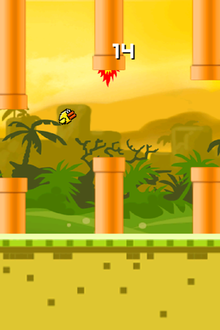 Super Birdio - Flap or Die screenshot 2