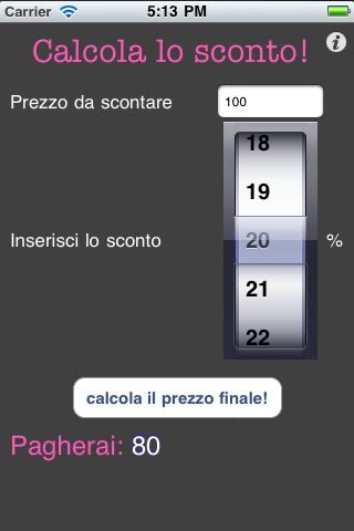 Outlet e saldi? Calcola lo sconto! screenshot 2