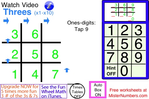 Tic Tac Toe Threes