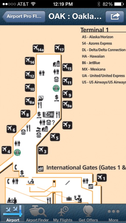 Oakland Airport info + Flight Tracker screenshot-4