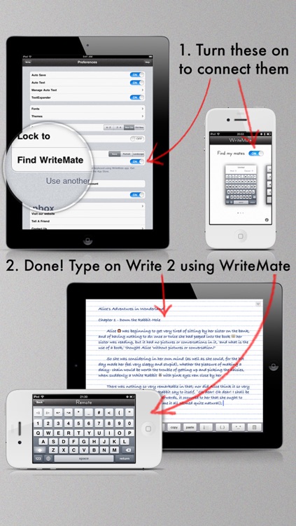 WriteMate - External Keyboard for Writing on Write 2 screenshot-4