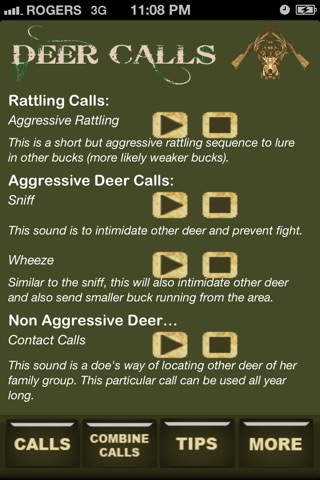 Deer Hunting Calls & Sounds screenshot 2