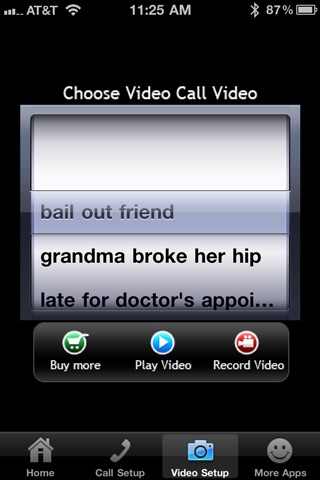Fake Video Call - Spoof Your Friends Using Prerecorded Videos or Create Your Own with Camera! screenshot 4