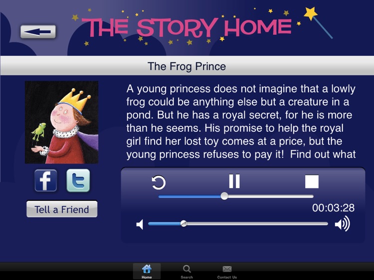 The Story Home - Children’s Audio Stories- For iPad