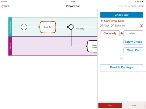 Process Note screenshot 2