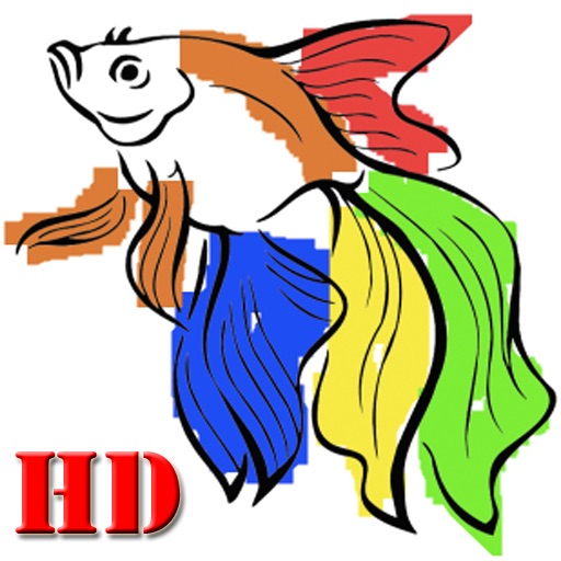 Fingerpainting Coloring Pages HD icon