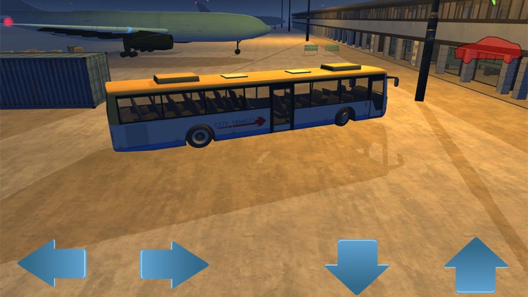 Airport Bus Parking - Realistic Driving Simulator Free screenshot-4