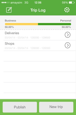 FleetPlus’ Trip & Logbook Tracker screenshot 2