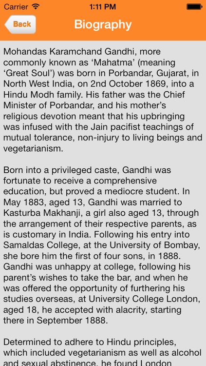 Mahatma Gandhi - Quotes screenshot-4