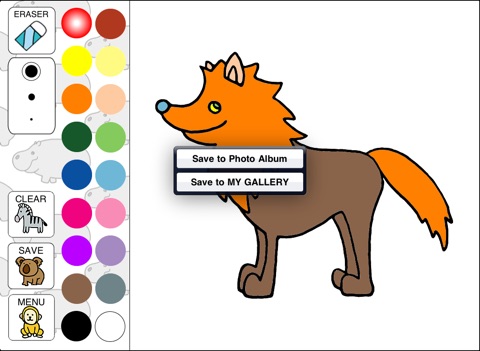 Animal Coloring for Kids Lite screenshot 2