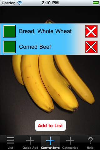 Grocery Checklist screenshot 3