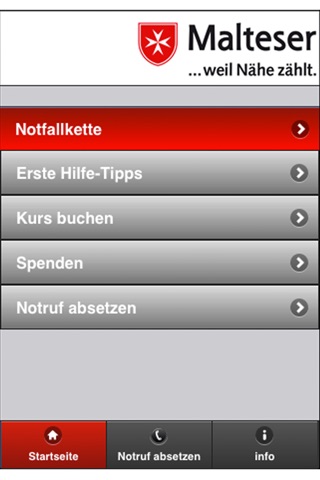 Erste-Hilfe App screenshot 2