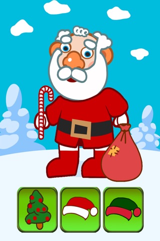 Dressing up Santa - Christmas Game screenshot 2