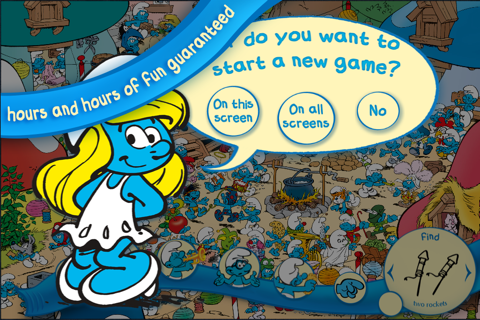 The Smurfs Hide & Seek with Brainy screenshot 4