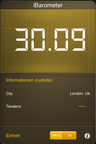 a Barometer for iPhone & iTouch screenshot 3