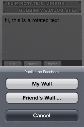 Flip, Rotate & Mirror Text screenshot 2